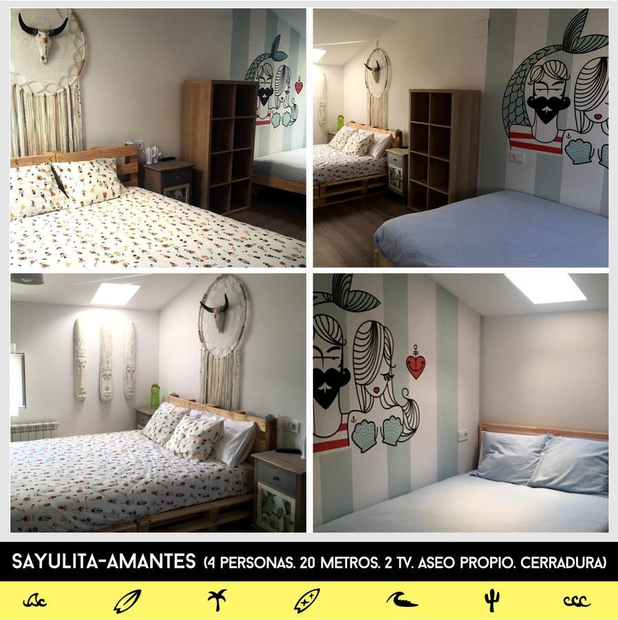 Хостел Cocos Surfhouse San Juan De La Arena Екстер'єр фото