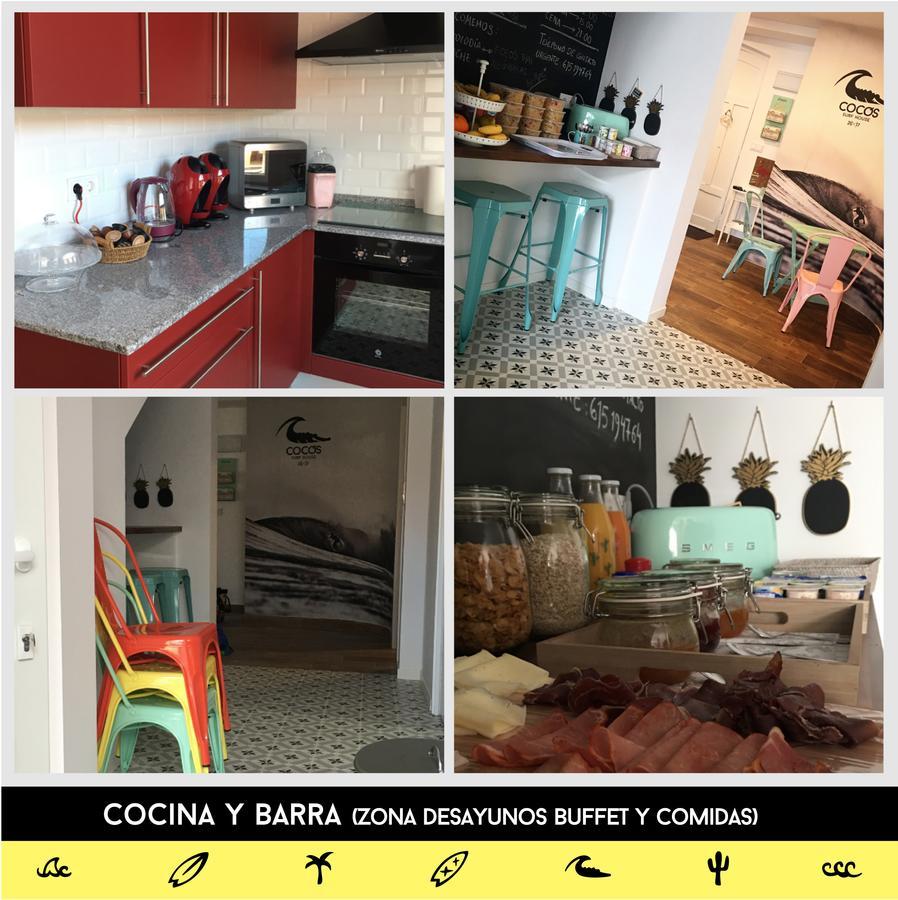 Хостел Cocos Surfhouse San Juan De La Arena Екстер'єр фото